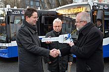 Przekazanie do eksploatacji 15 autobusów Autosan w wersji midi, wyposażonych w silniki spełniające normę Euro 6