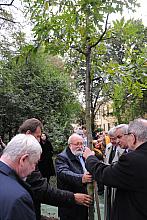 Zasadzenie dębu PENDER w 80. urodziny Krzysztofa Pendereckiego