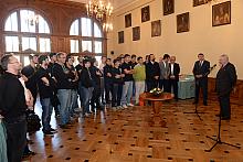 Wizyta delegacji z Arezzo oraz Prezydenta Oświęcimia