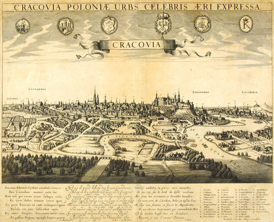 Historyczne widoki i plany Krakowa