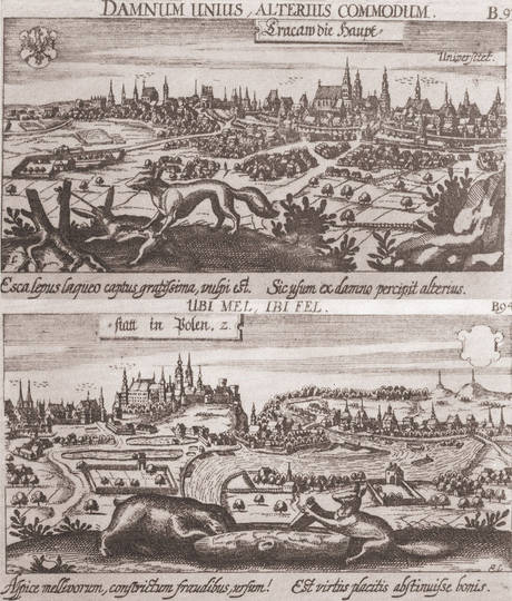 Historyczne widoki i plany Krakowa