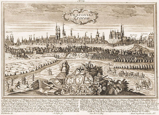Historyczne widoki i plany Krakowa