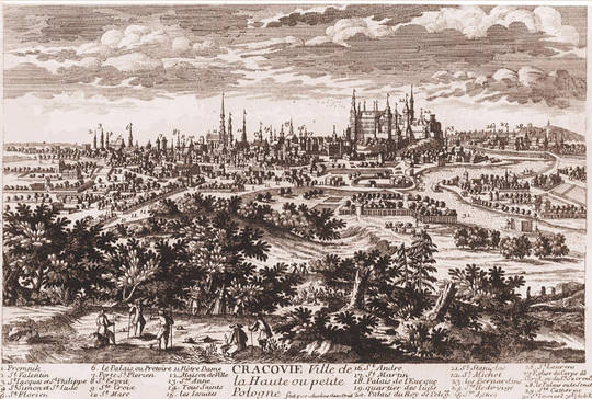 Historyczne widoki i plany Krakowa