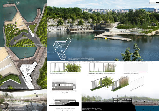 park zakrzówek - projekt  wyróżnienie