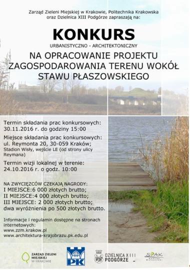 konkurs staw płaszowski-plakat