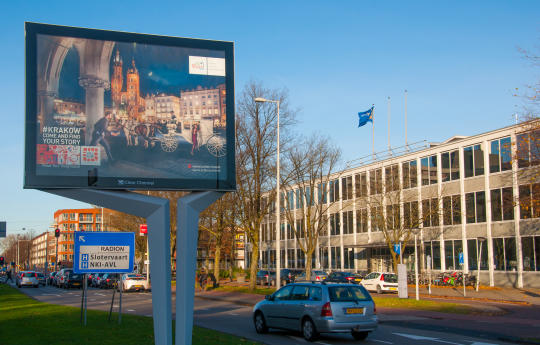 krakowska kampania reklamowa w Holandii