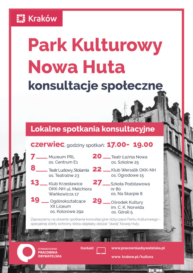 Park kulturowy Nowa Huta, plakat 2