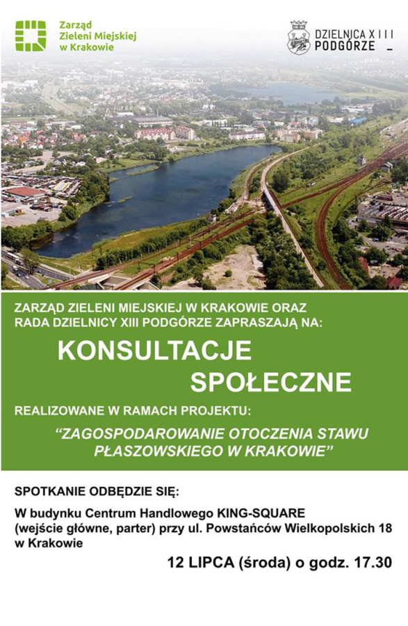 Staw Płaszowski - plakat