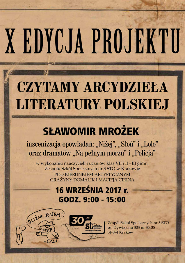 czytanie dzieł literatury polskiej