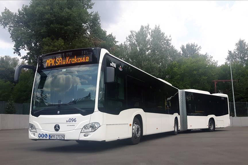 Nowy autobus hybrydowy na testach w MPK Magiczny Kraków