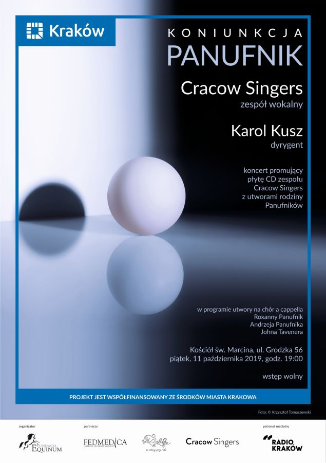 koniunkcja Panufnik Cracow Singers plakat
