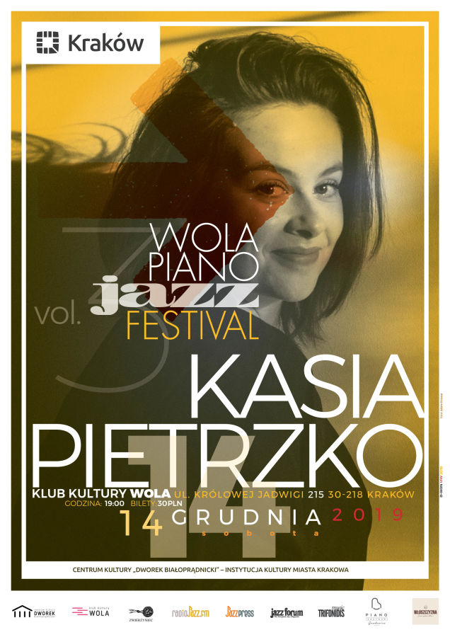 Kasia Pietrzko - Wola Piano Jazz Festival - plakat