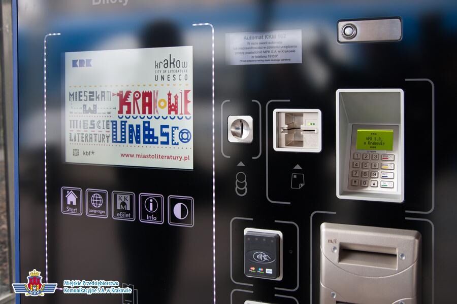 Automat biletowy MPK