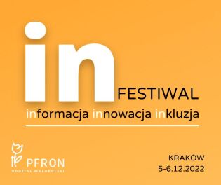grafika przedstawia zaproszenie na infestival 5 i 6 grudnia 2022 ulica lwowska 1 