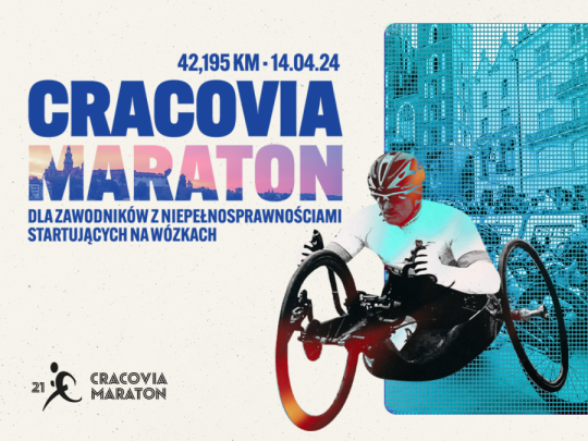 krakowia maraton dla zawodników z niepełnosprawnościami 