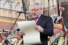 Stosowny dokument odczytał Prezydent Miasta Krakowa, Jacek Majchrowski.