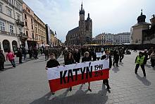 Marsz Pamięci w 70. rocznicę Zbrodni Katyńskiej 