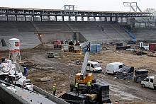 Stadion Cracovii, który budowany jest praktycznie od podstaw, rośnie w planowym tempie. Więcej zdjęć tej inwestycji z nieco wcze
