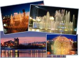 Fontanny w Krasnojarsku