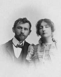 Stanisław i Dagny Przybyszewscy