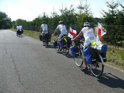 Tyniecka Grupa Rowerowa pierwszy dzień wyprawy