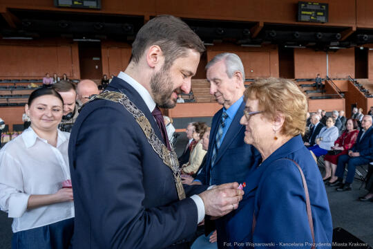 Miszalski, medale, seniorzy, Długoletnie Pożycie Małżeńskie, zdjęcia