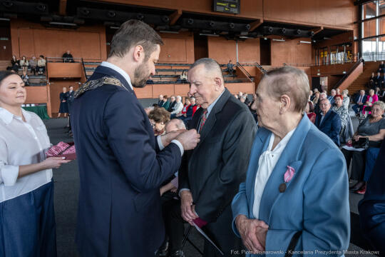 Miszalski, medale, seniorzy, Długoletnie Pożycie Małżeńskie, zdjęcia