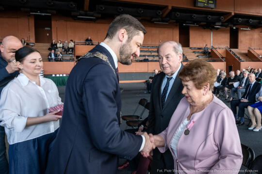 Miszalski, medale, seniorzy, Długoletnie Pożycie Małżeńskie, zdjęcia