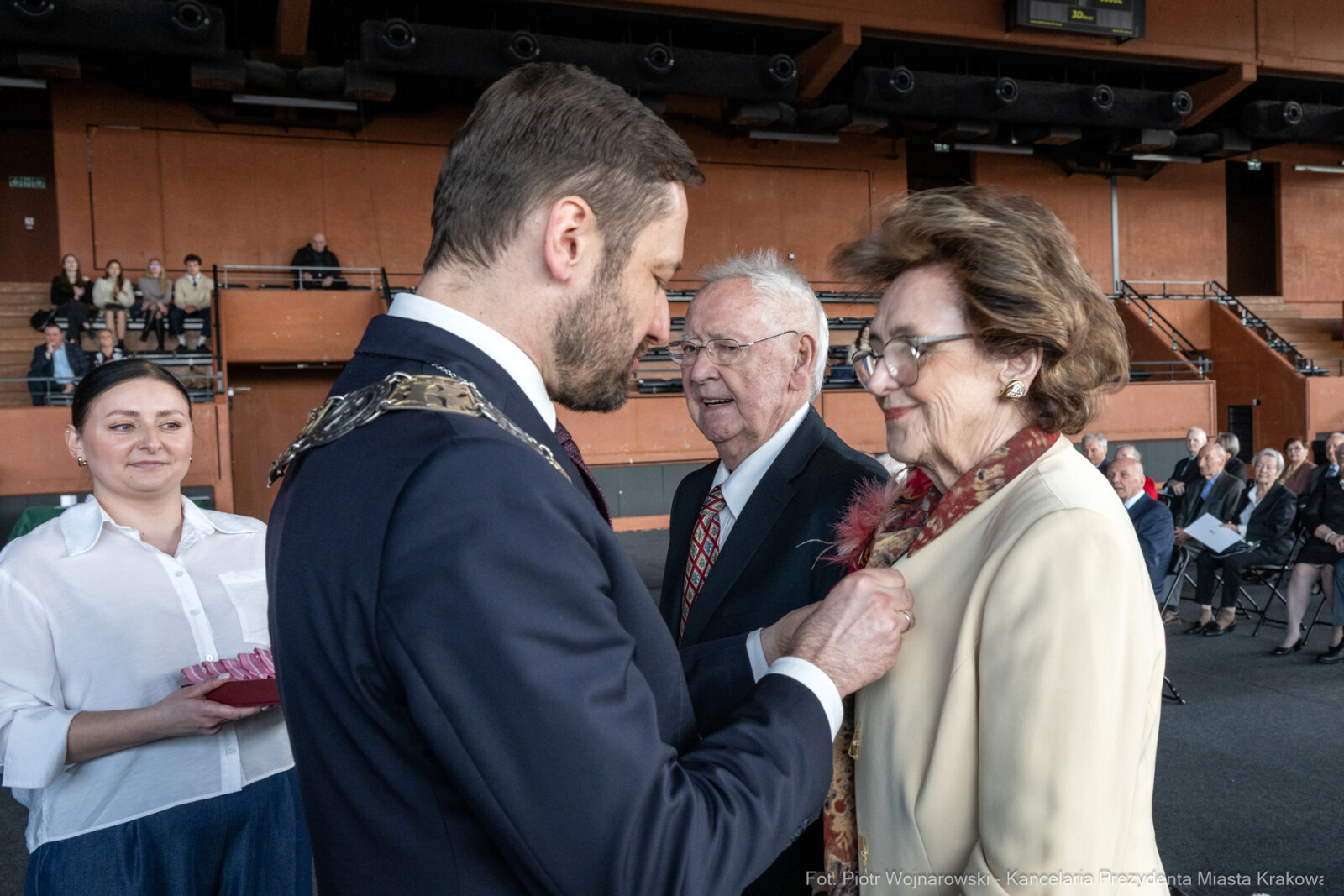 Miszalski, medale, seniorzy, Długoletnie Pożycie Małżeńskie, zdjęcia  Autor: Piotr Wojnarowski