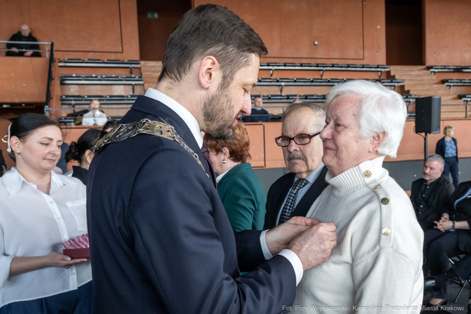Miszalski, medale, seniorzy, Długoletnie Pożycie Małżeńskie, zdjęcia  Autor: Piotr Wojnarowski