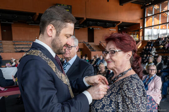 Miszalski, medale, seniorzy, Długoletnie Pożycie Małżeńskie, zdjęcia