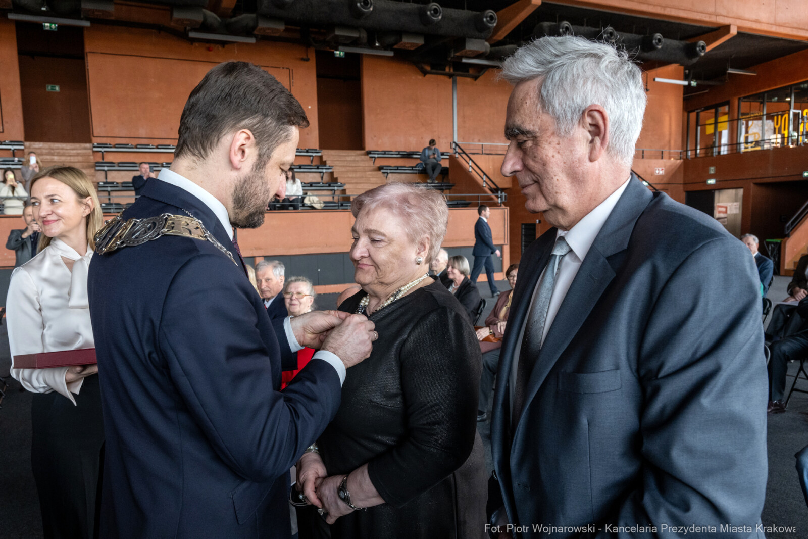 Miszalski, medale, seniorzy, Długoletnie Pożycie Małżeńskie, zdjęcia  Autor: Piotr Wojnarowski