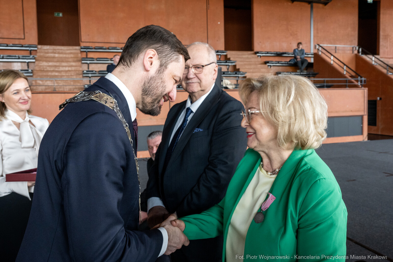 Miszalski, medale, seniorzy, Długoletnie Pożycie Małżeńskie, zdjęcia  Autor: Piotr Wojnarowski