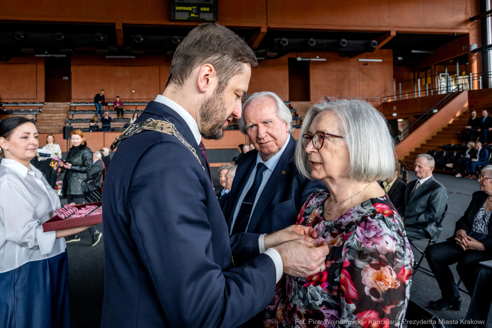 Miszalski, medale, seniorzy, Długoletnie Pożycie Małżeńskie, zdjęcia  Autor: Piotr Wojnarowski
