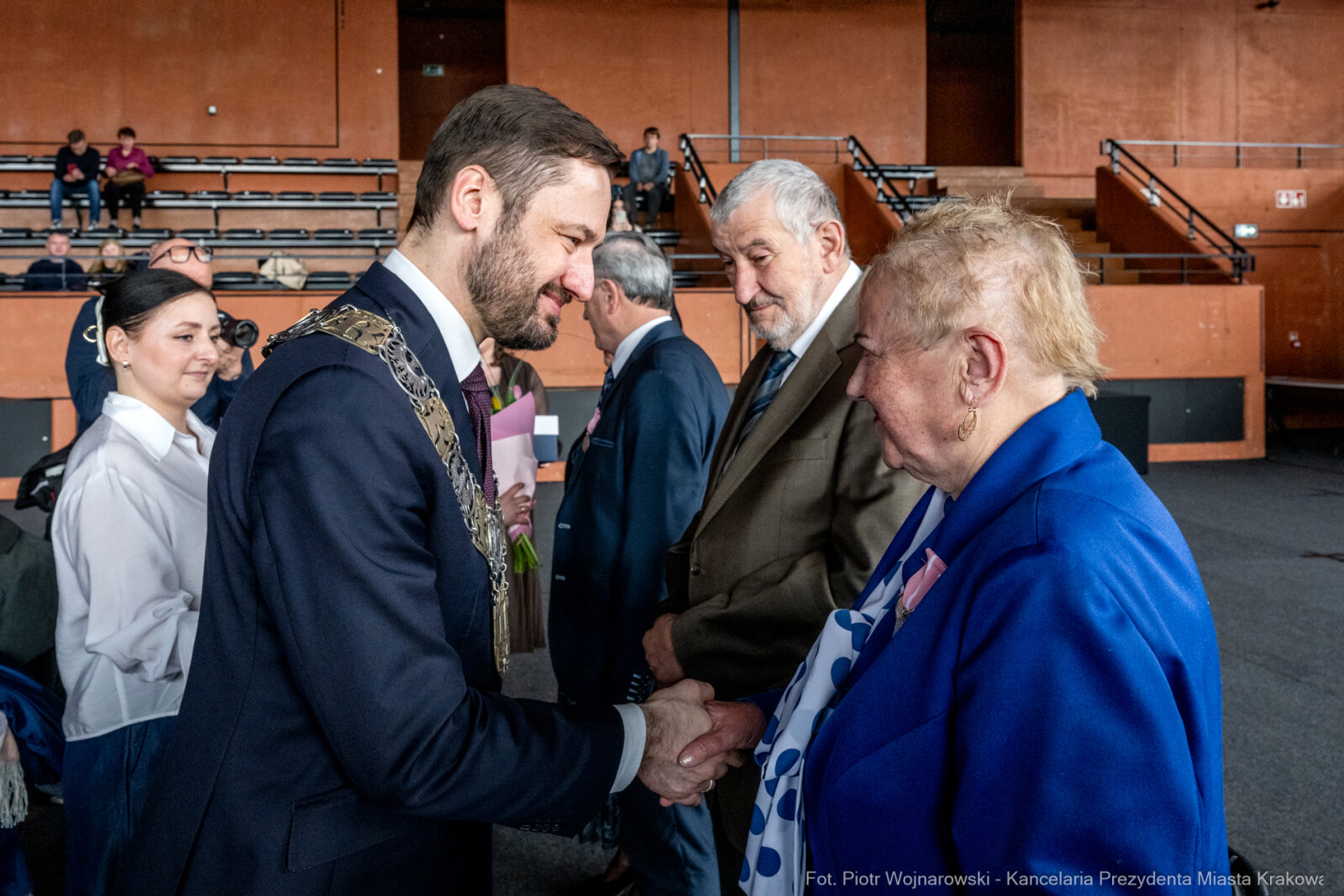 Miszalski, medale, seniorzy, Długoletnie Pożycie Małżeńskie, zdjęcia  Autor: Piotr Wojnarowski