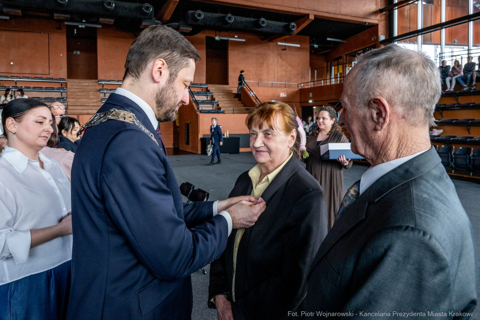 Miszalski, medale, seniorzy, Długoletnie Pożycie Małżeńskie, zdjęcia  Autor: Piotr Wojnarowski