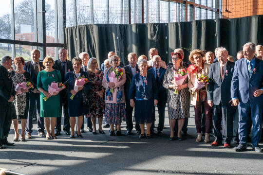Miszalski, medale, seniorzy, Długoletnie Pożycie Małżeńskie, zdjęcia