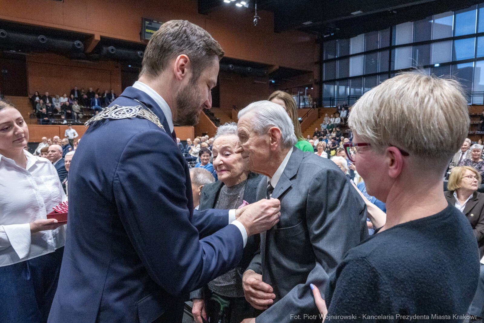 Miszalski, medale, seniorzy, Długoletnie Pożycie Małżeńskie, zdjęcia  Autor: Piotr Wojnarowski