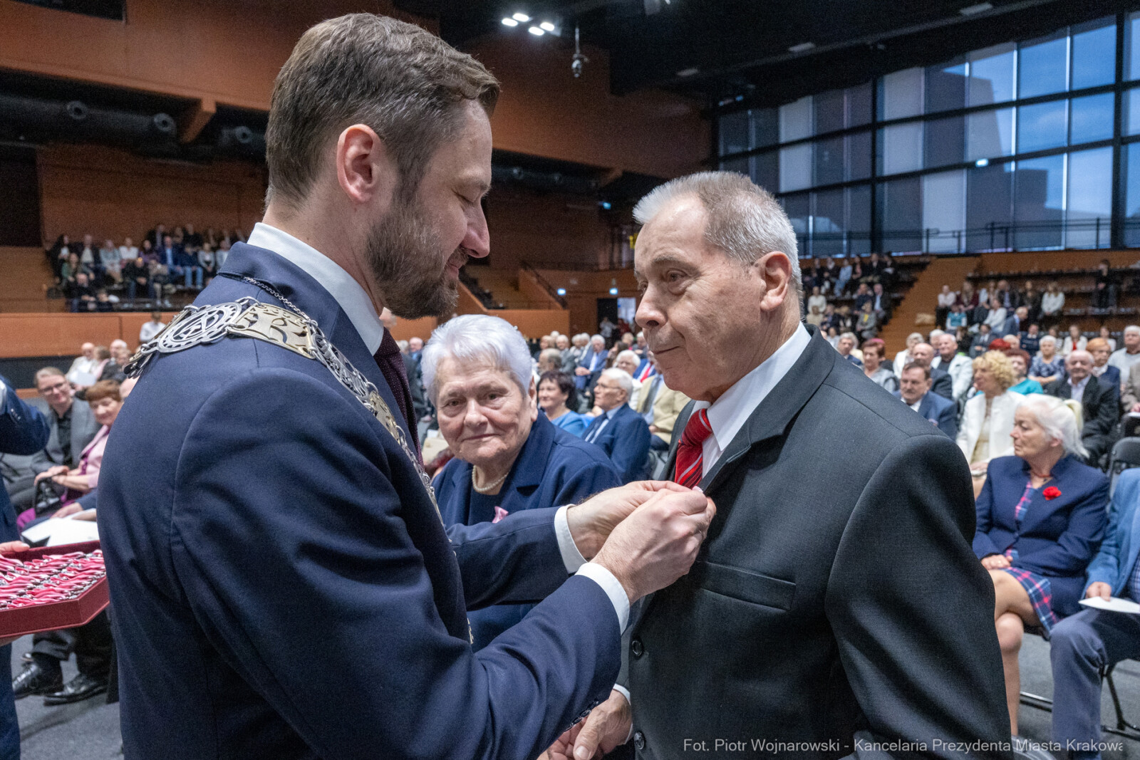 Miszalski, medale, seniorzy, Długoletnie Pożycie Małżeńskie, zdjęcia  Autor: Piotr Wojnarowski