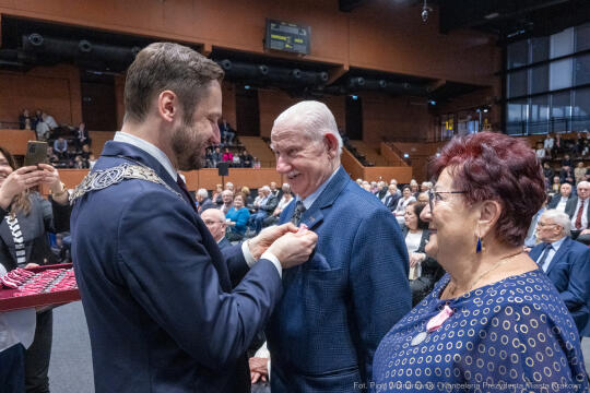 Miszalski, medale, seniorzy, Długoletnie Pożycie Małżeńskie, zdjęcia