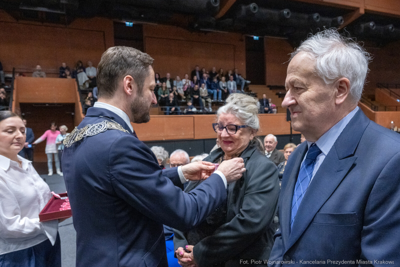 Miszalski, medale, seniorzy, Długoletnie Pożycie Małżeńskie, zdjęcia  Autor: Piotr Wojnarowski