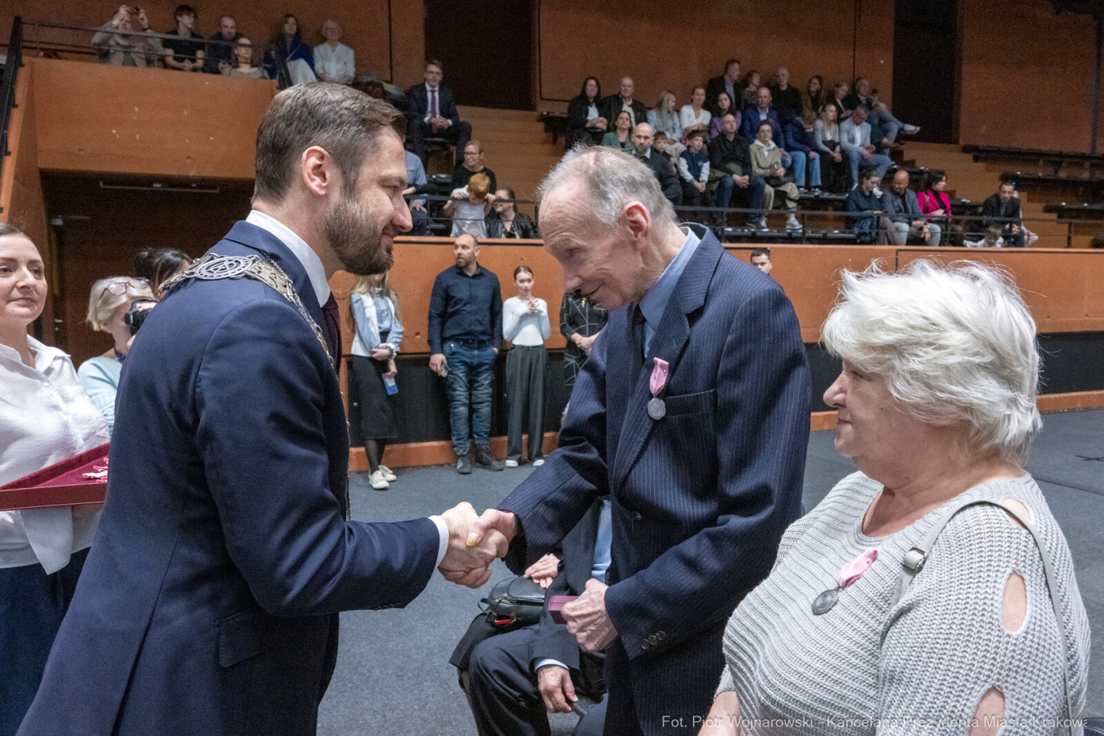 Miszalski, medale, seniorzy, Długoletnie Pożycie Małżeńskie, zdjęcia  Autor: Piotr Wojnarowski