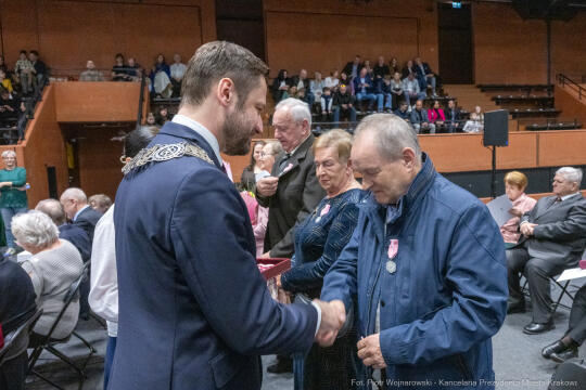 Miszalski, medale, seniorzy, Długoletnie Pożycie Małżeńskie, zdjęcia