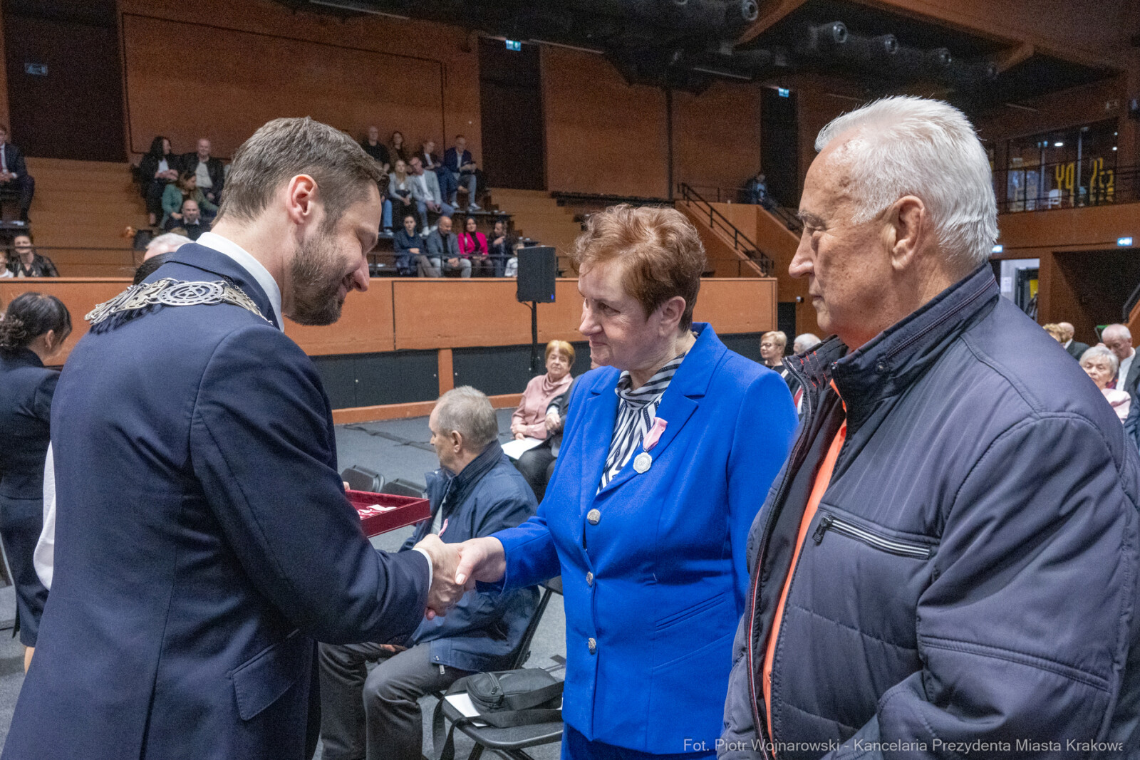 Miszalski, medale, seniorzy, Długoletnie Pożycie Małżeńskie, zdjęcia  Autor: Piotr Wojnarowski