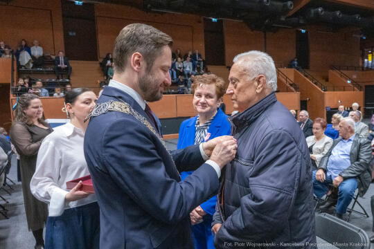 Miszalski, medale, seniorzy, Długoletnie Pożycie Małżeńskie, zdjęcia