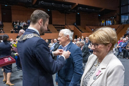 Miszalski, medale, seniorzy, Długoletnie Pożycie Małżeńskie, zdjęcia