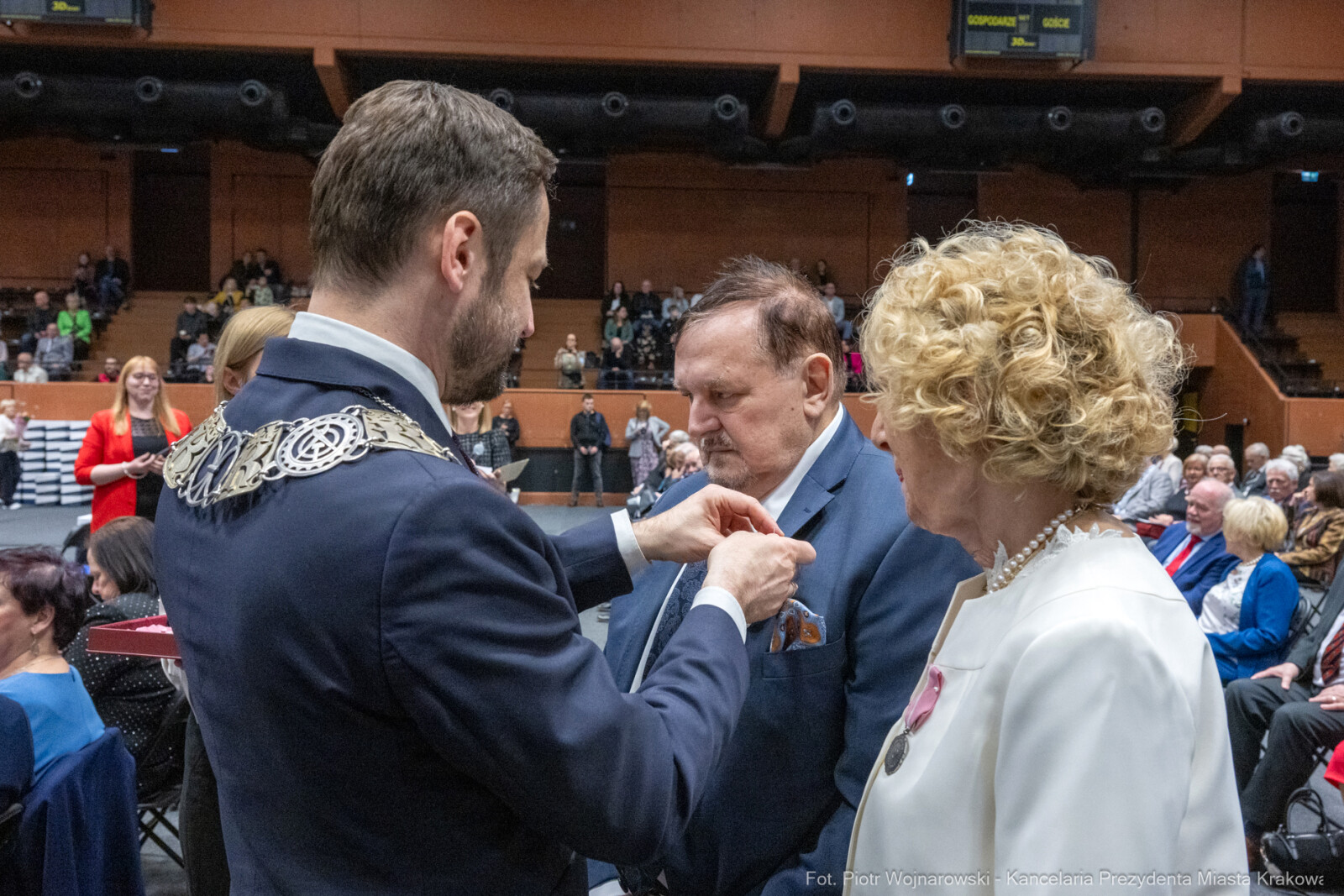 Miszalski, medale, seniorzy, Długoletnie Pożycie Małżeńskie, zdjęcia  Autor: Piotr Wojnarowski