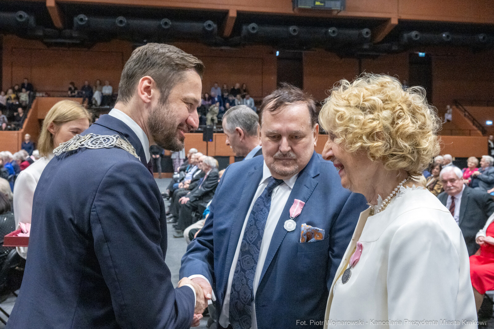 Miszalski, medale, seniorzy, Długoletnie Pożycie Małżeńskie, zdjęcia  Autor: Piotr Wojnarowski
