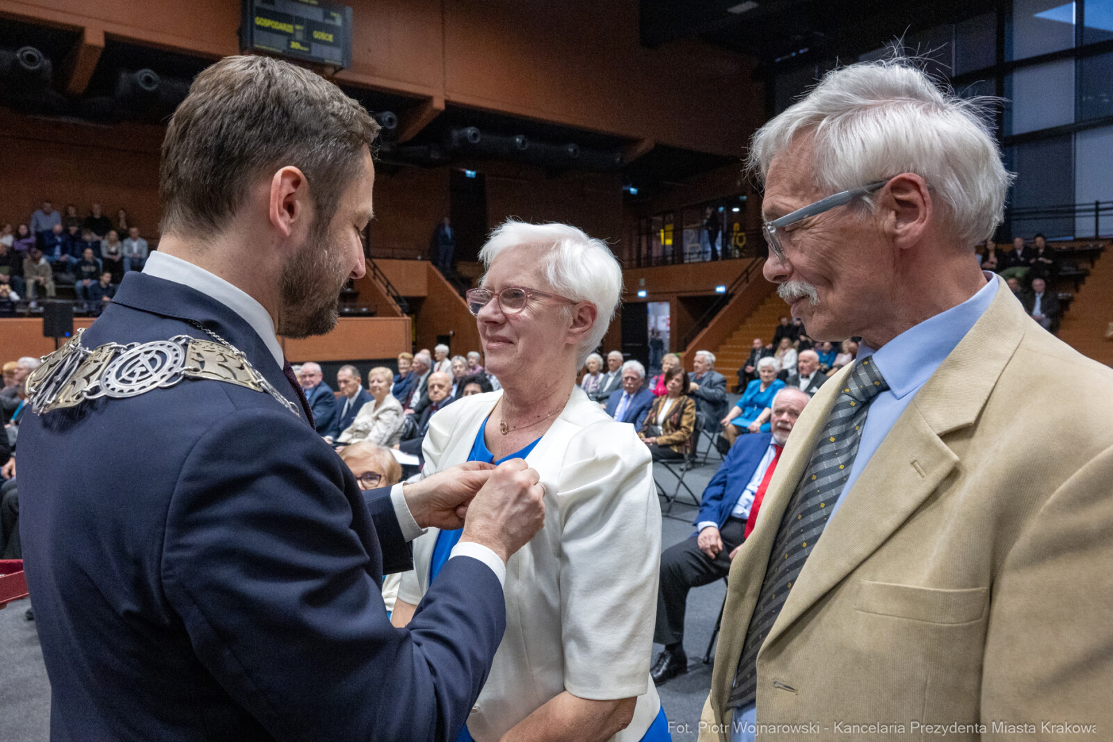 Miszalski, medale, seniorzy, Długoletnie Pożycie Małżeńskie, zdjęcia  Autor: Piotr Wojnarowski