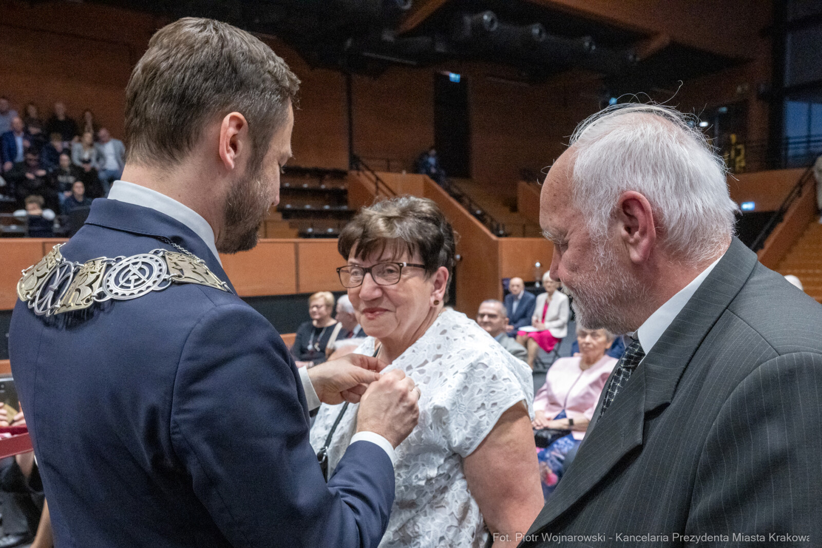 Miszalski, medale, seniorzy, Długoletnie Pożycie Małżeńskie, zdjęcia  Autor: Piotr Wojnarowski